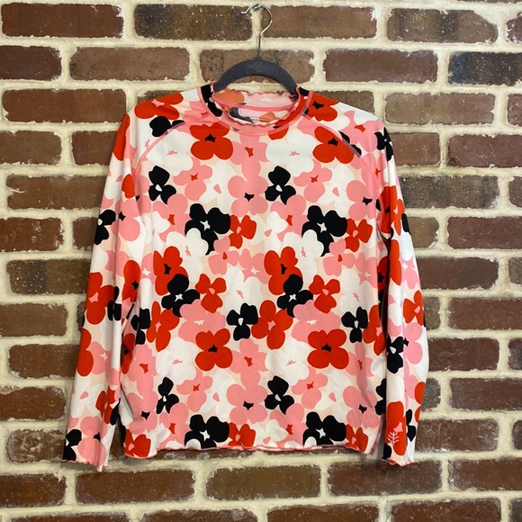 Coolibar Other - Coolibar UPF sun protection kids shirt pink flowers XL